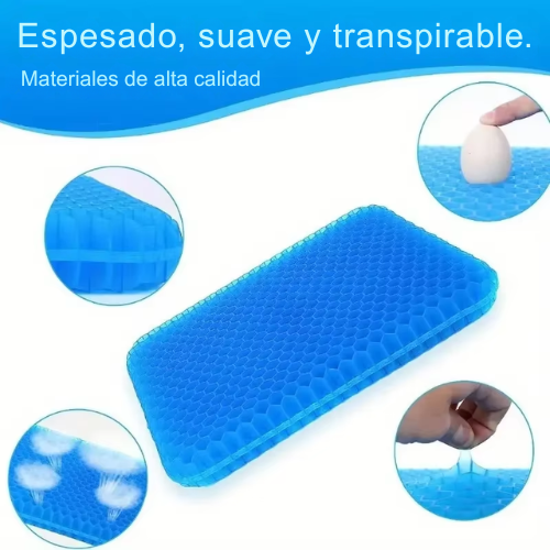 SitRelief™ – Almohadilla Ortopédica Ergonómica para Dolor de Espalda y Ciática